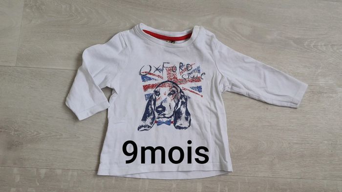 Haut manches longues - 9 mois