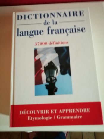 Dictionnaire de la langue Française Hachette