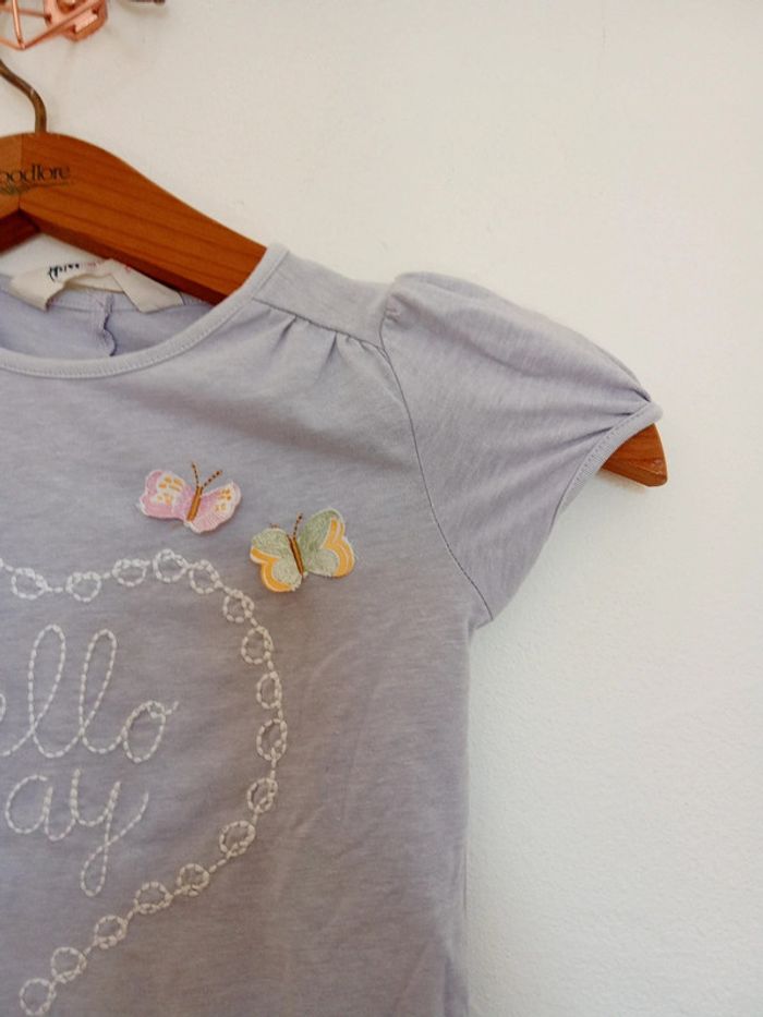 T-shirt fille taille 4 6 ans. H&M - photo numéro 7