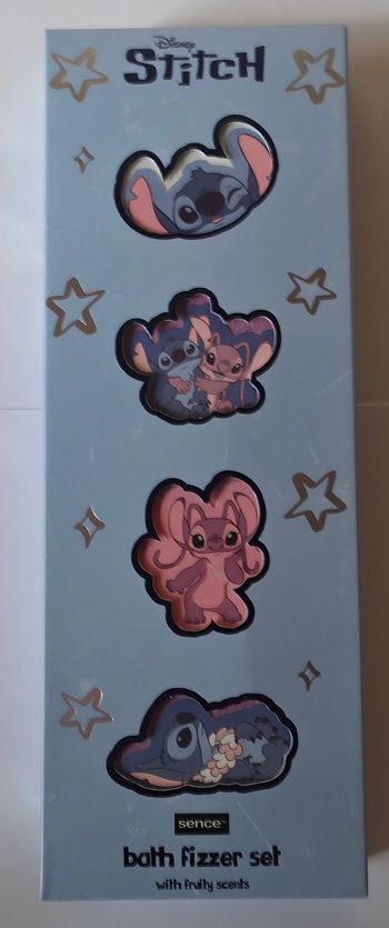 Coffret galets de bain Stitch et Angel