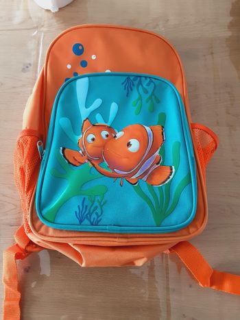 Sac à dos Disney dessin animé Némo 36 x 25 x 15 cm Neuf