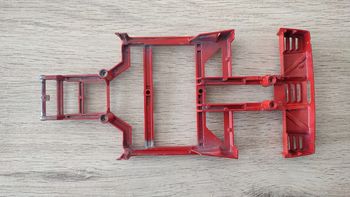 Châssis métallique pièce détachée miniature Bburago Burago Ferrari F40 1/18 1/18e 1/18eme #B12.3