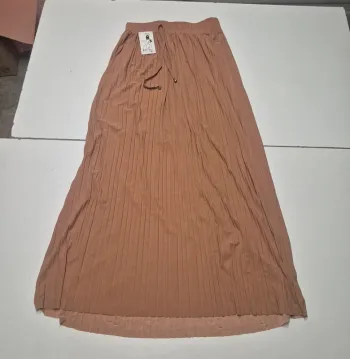 Jupe longue marron