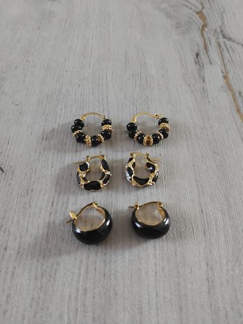 Lot boucles d'oreilles neuves