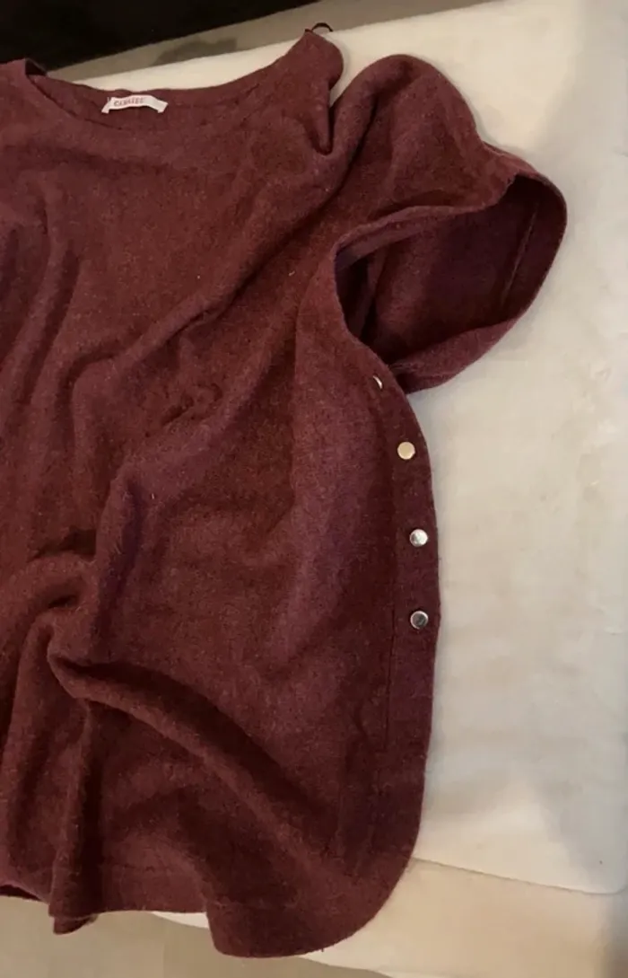 Pull sans manche camaïeu taille M - photo numéro 2
