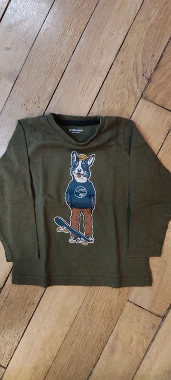 Lot t shirt animaux ml 2-3ans - photo numéro 4