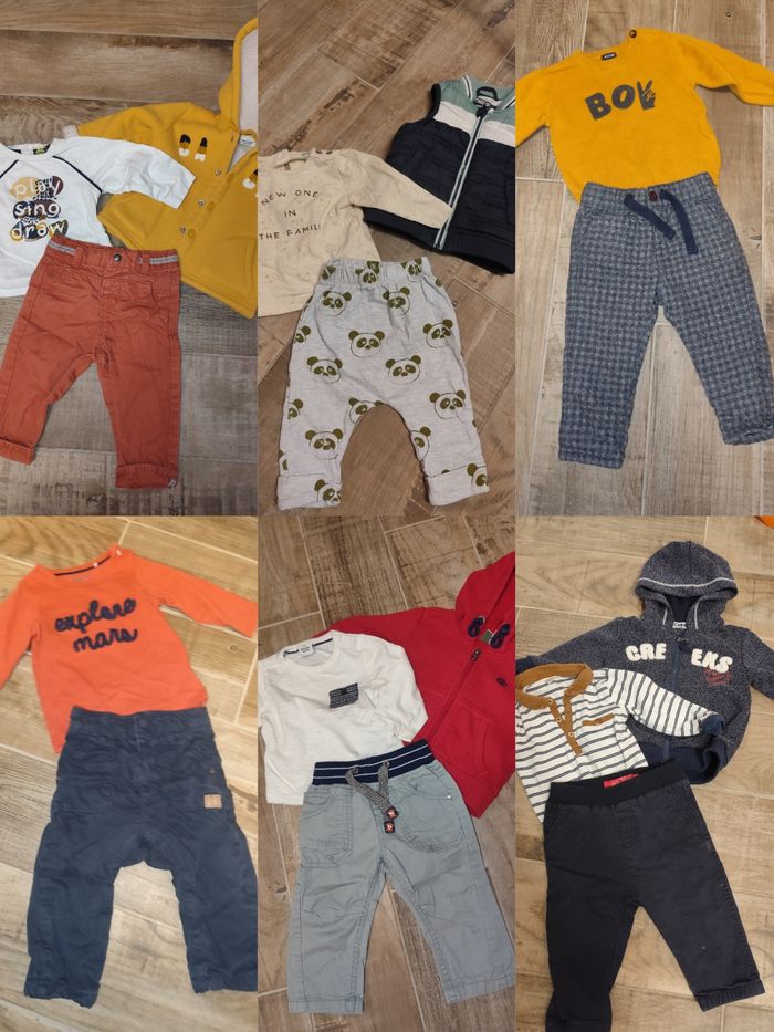 Lot vêtements garçon 9 mois