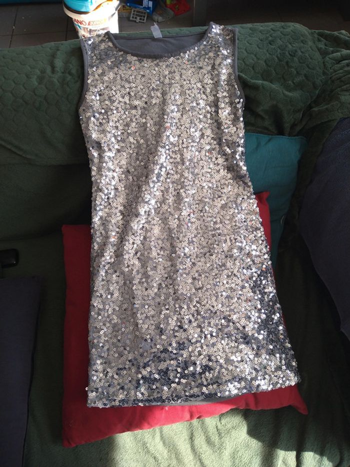 Robe strass enfant taille 146/152