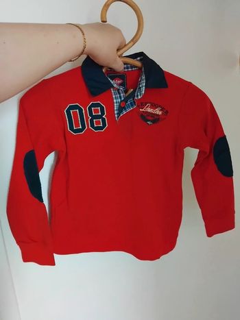 Polo manches longues garçon 6ans