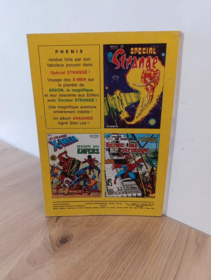 Livre comics vintage le journal de Spider-Man - photo numéro 2