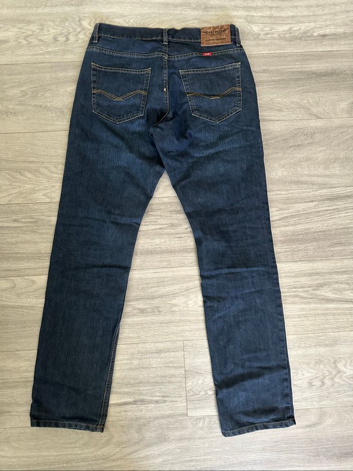 Jean denim droit bleu marine Hero T34/36 44FR - photo numéro 4