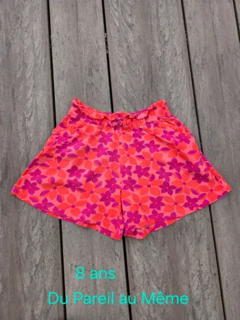 Short fleurs 8 ans Du Pareil au Même DPAM