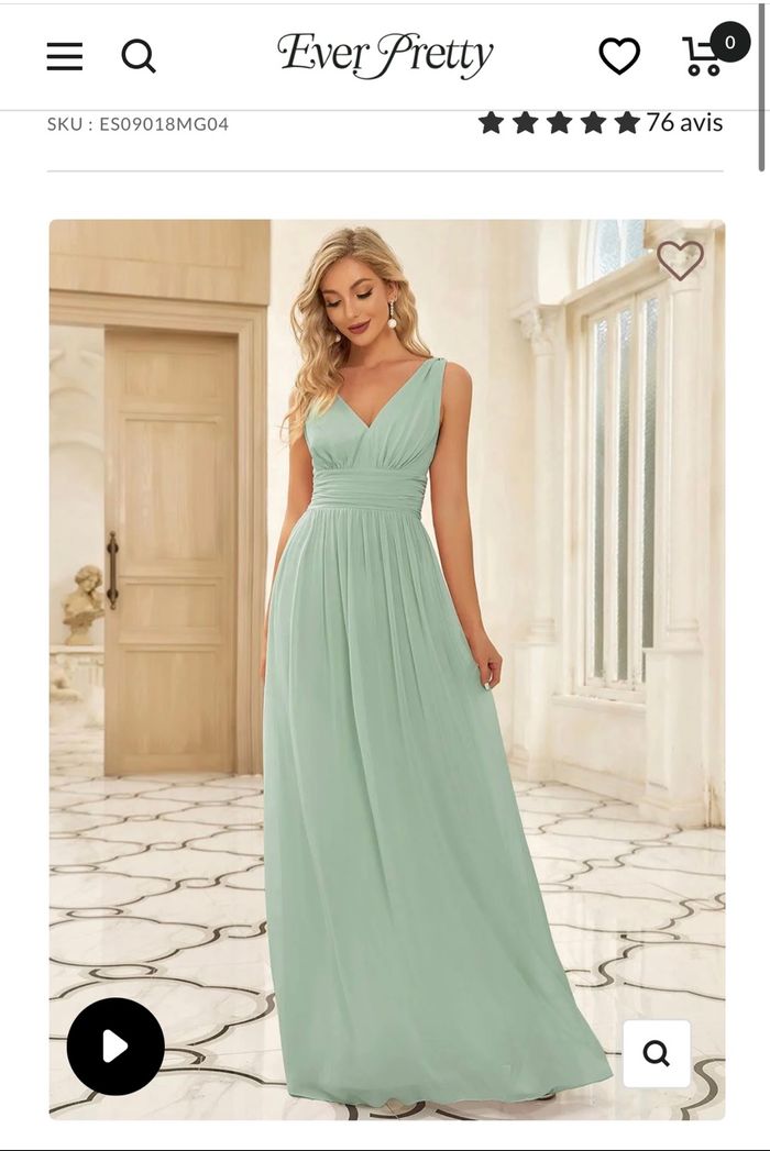 Robe de cérémonie