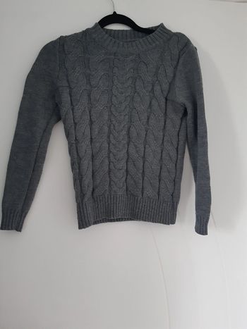 Pull gris S