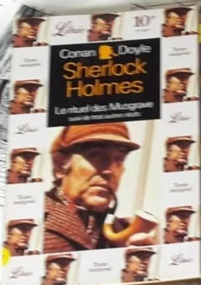 Lot 3 livres sherlock holmes: cycliste solitaire et étude en rouge et rituel des musgrave - photo numéro 4