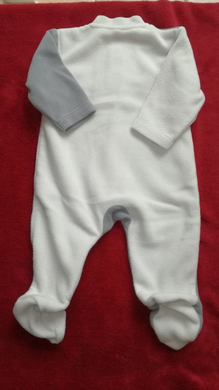Surpyjama gris 1 mois mixte - photo numéro 3