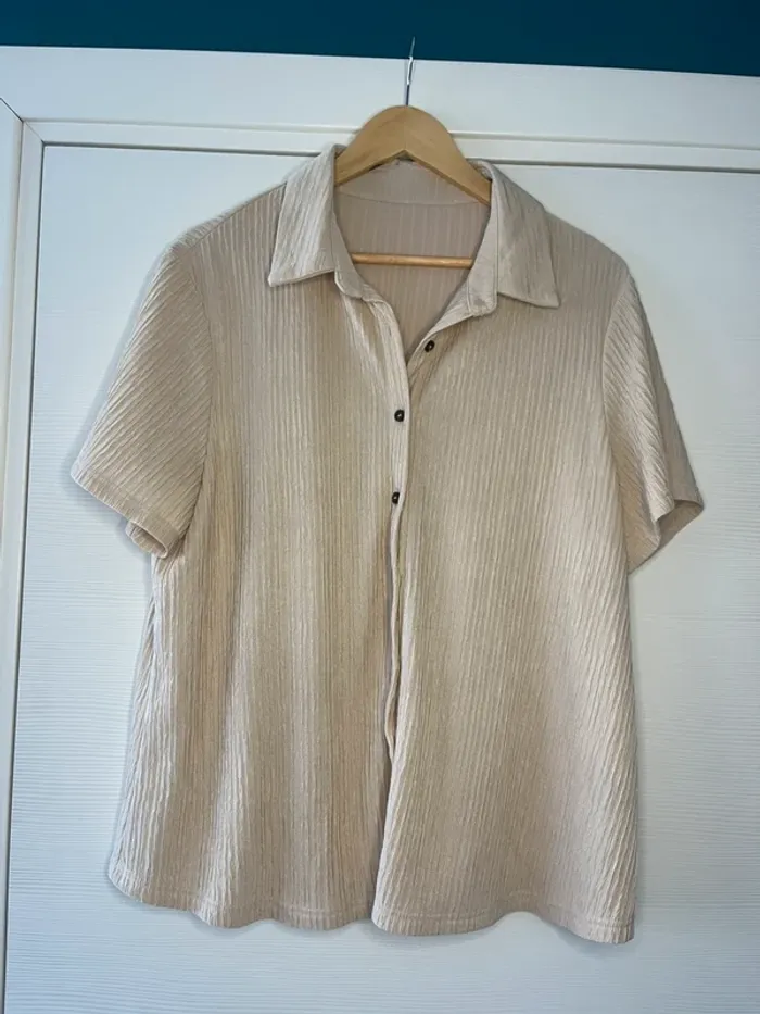 🔹 Chemise Beige – Shein Curve 🔹 - photo numéro 2