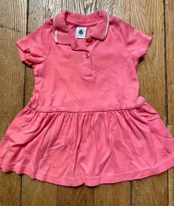 Robe polo tennis Petit Bateau 12 mois