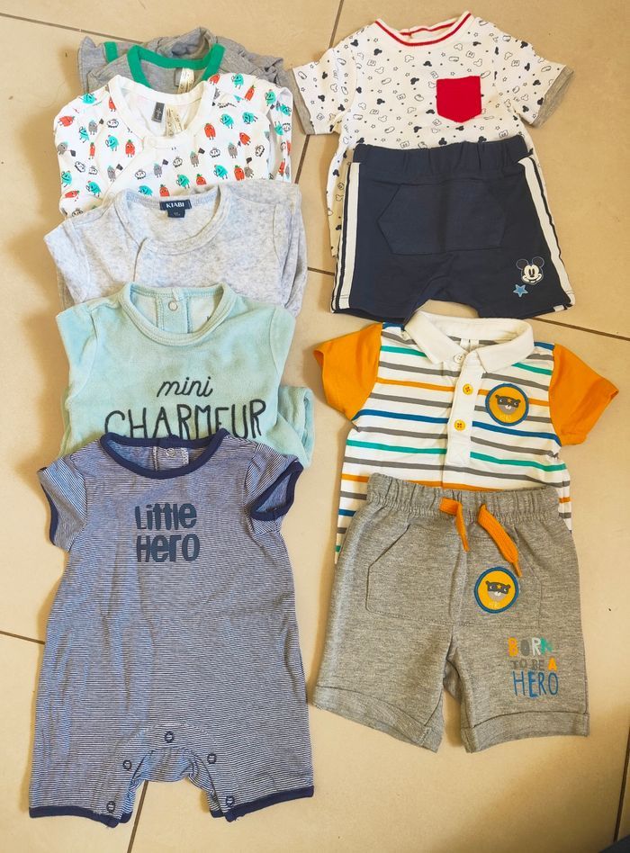 Lot 1 mois garçon