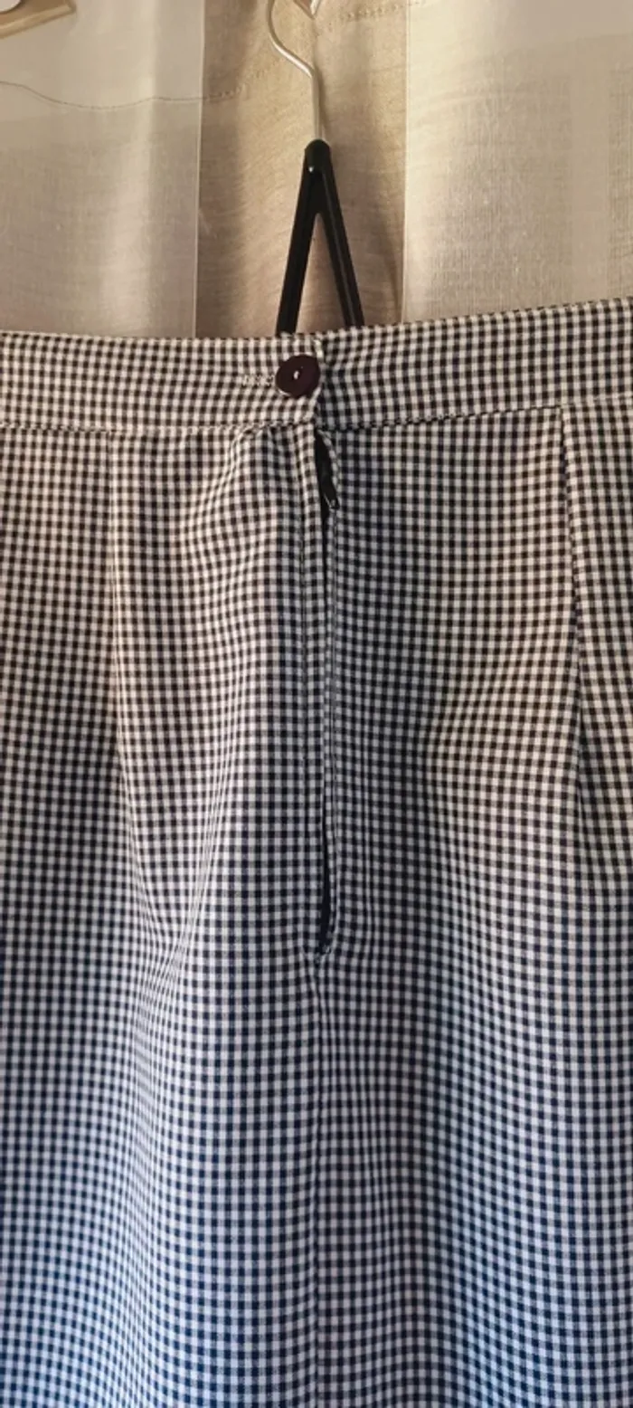 Ensemble tailleur jupe femme à carreaux - photo numéro 11