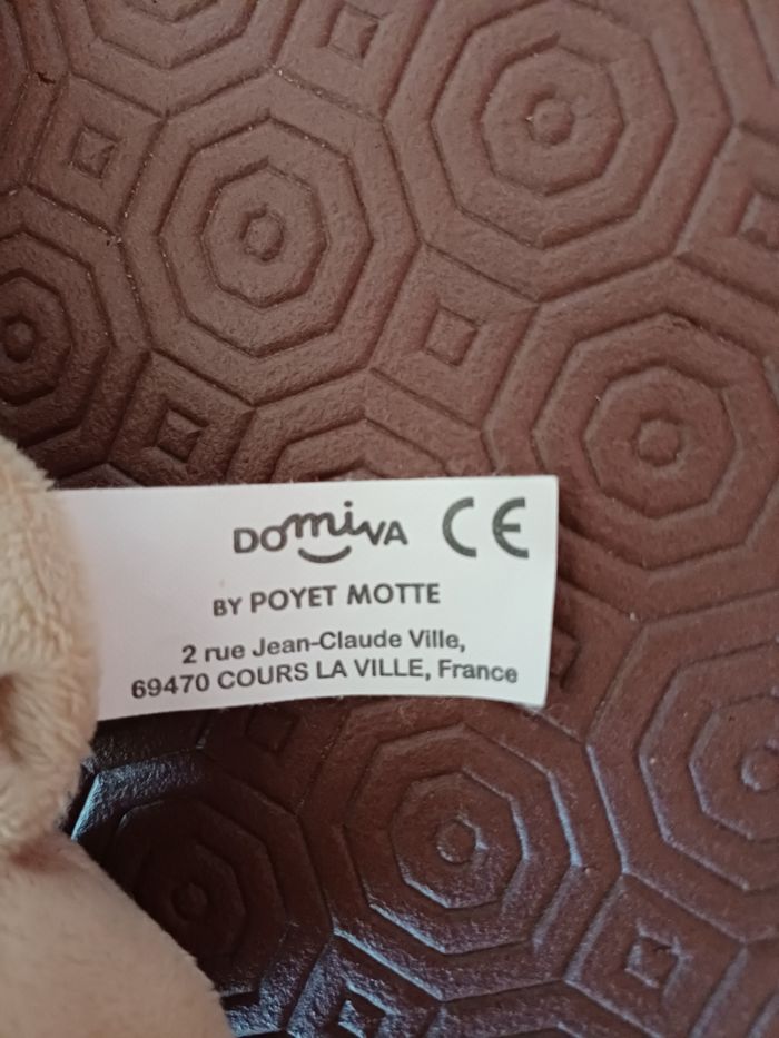Double doudou lutin beige domiva - photo numéro 4