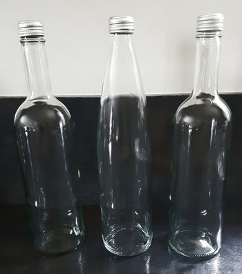 Bouteilles en verre