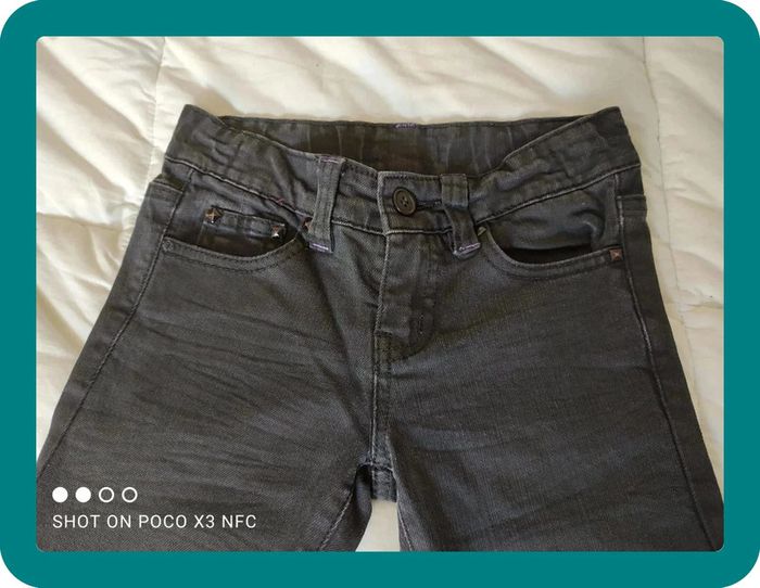Jeans noir 10 ans Caprice de fille - photo numéro 3