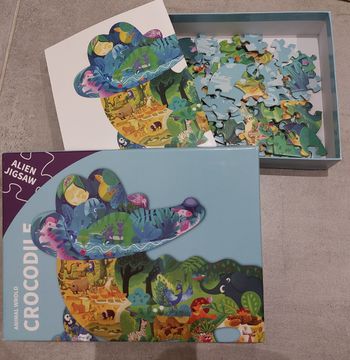 Puzzle crocodile 