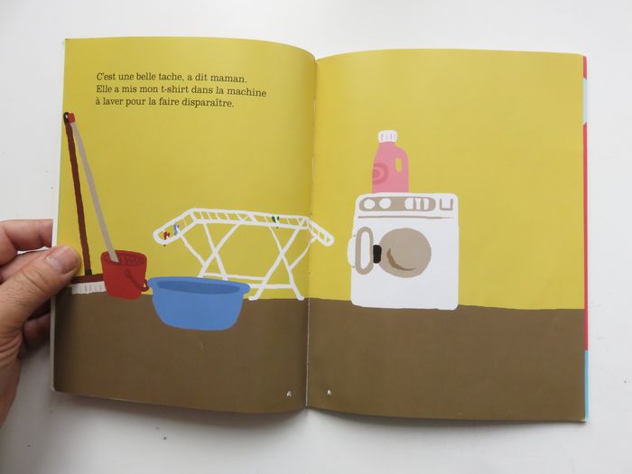 Album 2 à 4 ans : La tache du chat. (Cédric Ramadier & Vincent Bourgeau - L'école des loisirs) - photo numéro 3