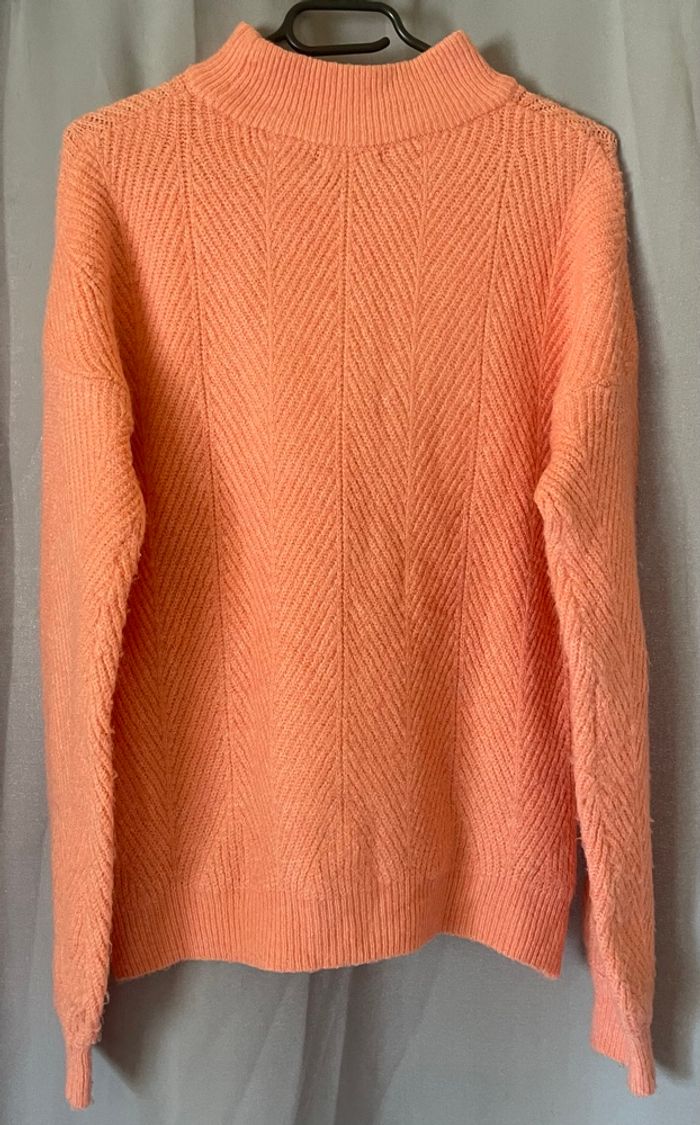 Pull »Cache-Cache »orange pêche - photo numéro 2