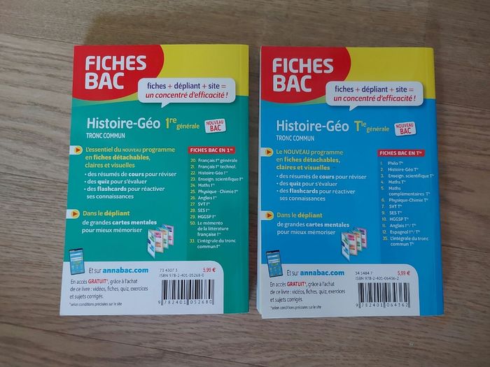Fiches BAC - Histoire Géographie - 1re & Tle - photo numéro 2