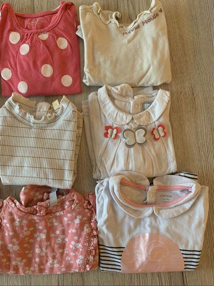 Lot tee-shirts manches longues - photo numéro 3