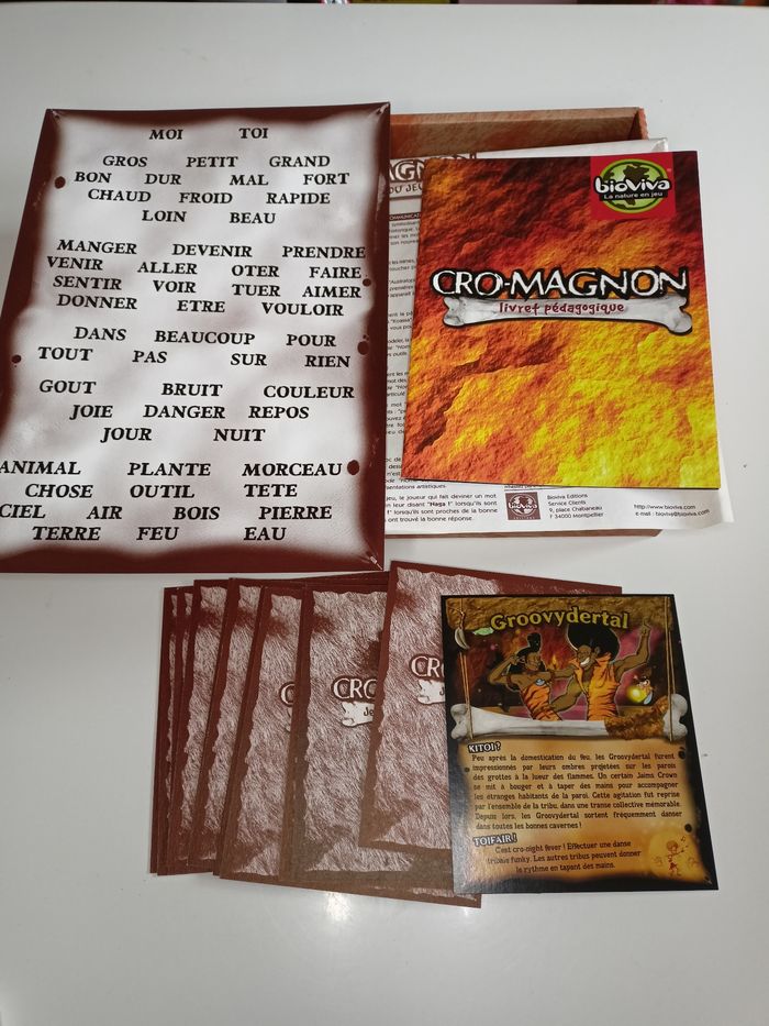 Cro magnon jeu faire toi rire beaucoup bioviva complet - photo numéro 4