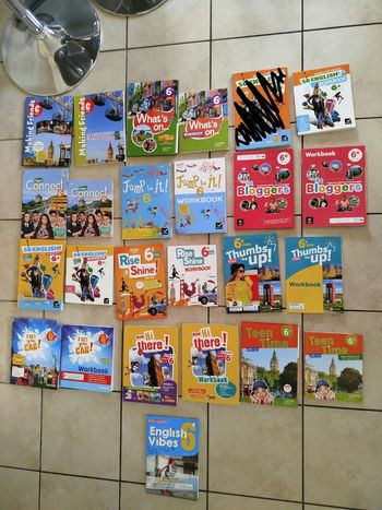Manuels anglais 6e 