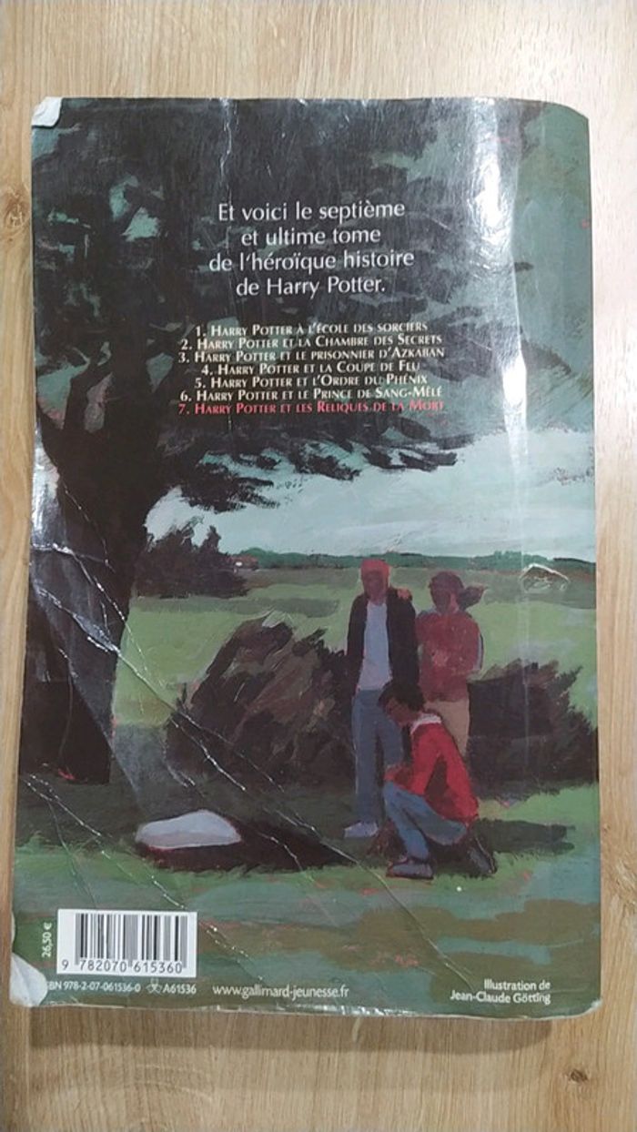 Harry Potter et les reliques de la mort Gallimard - photo numéro 2