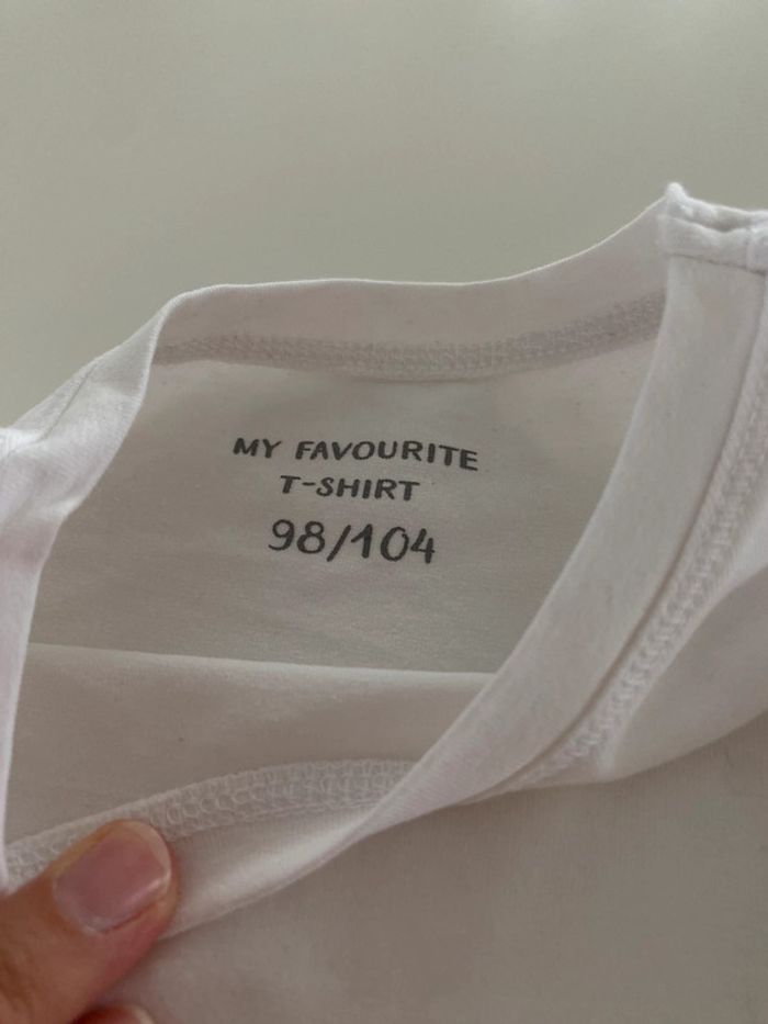 Tee shirt blanc 4 ans - photo numéro 2