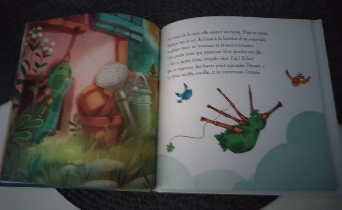 Livre "La cornemuse enchantée" neuf - photo numéro 4