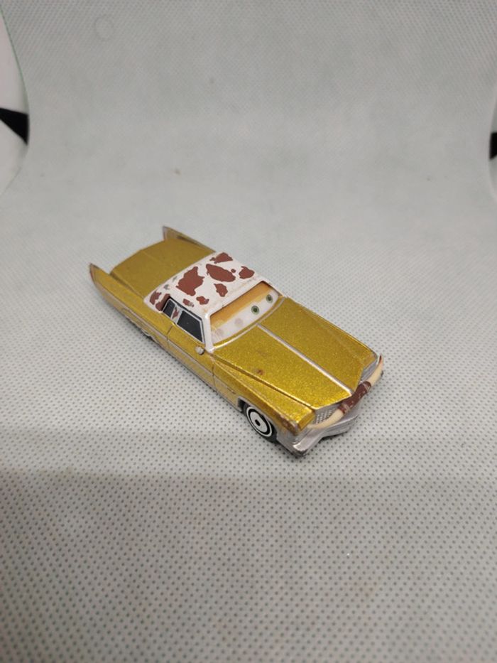 Voiture cars disney metal tex dinoco yeux lenticulaires bon état - photo numéro 2