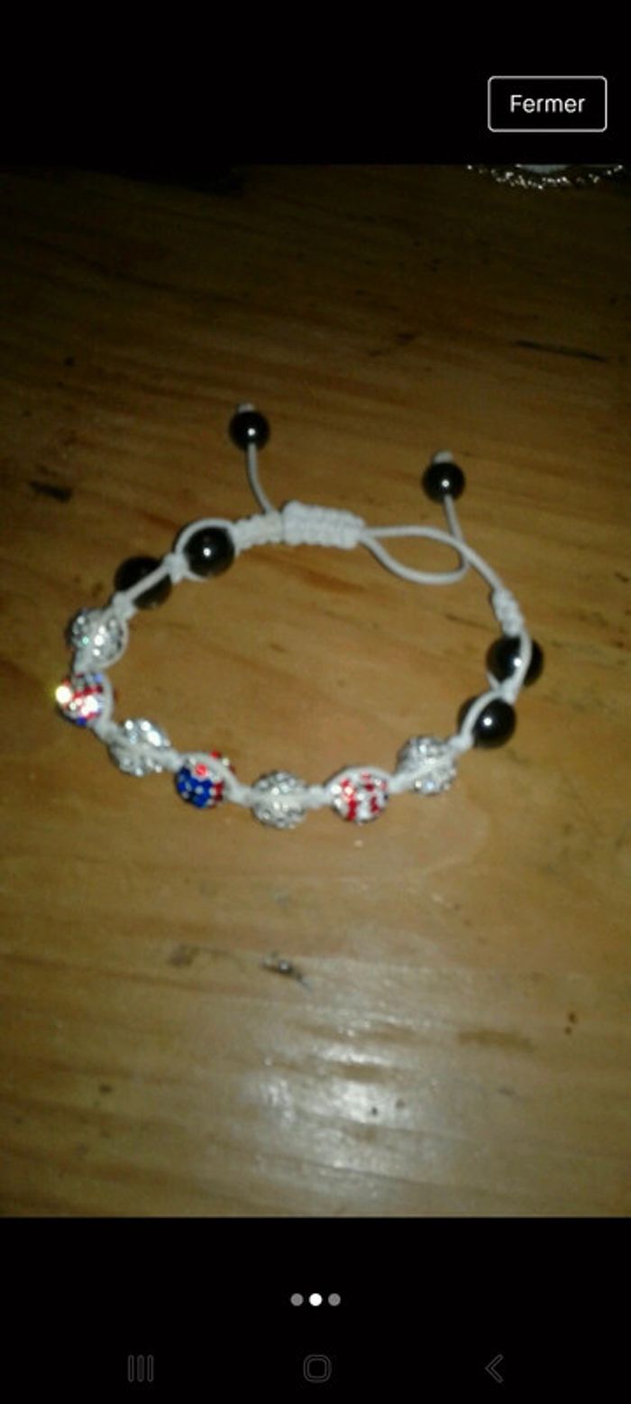 Bracelet blanc - photo numéro 2