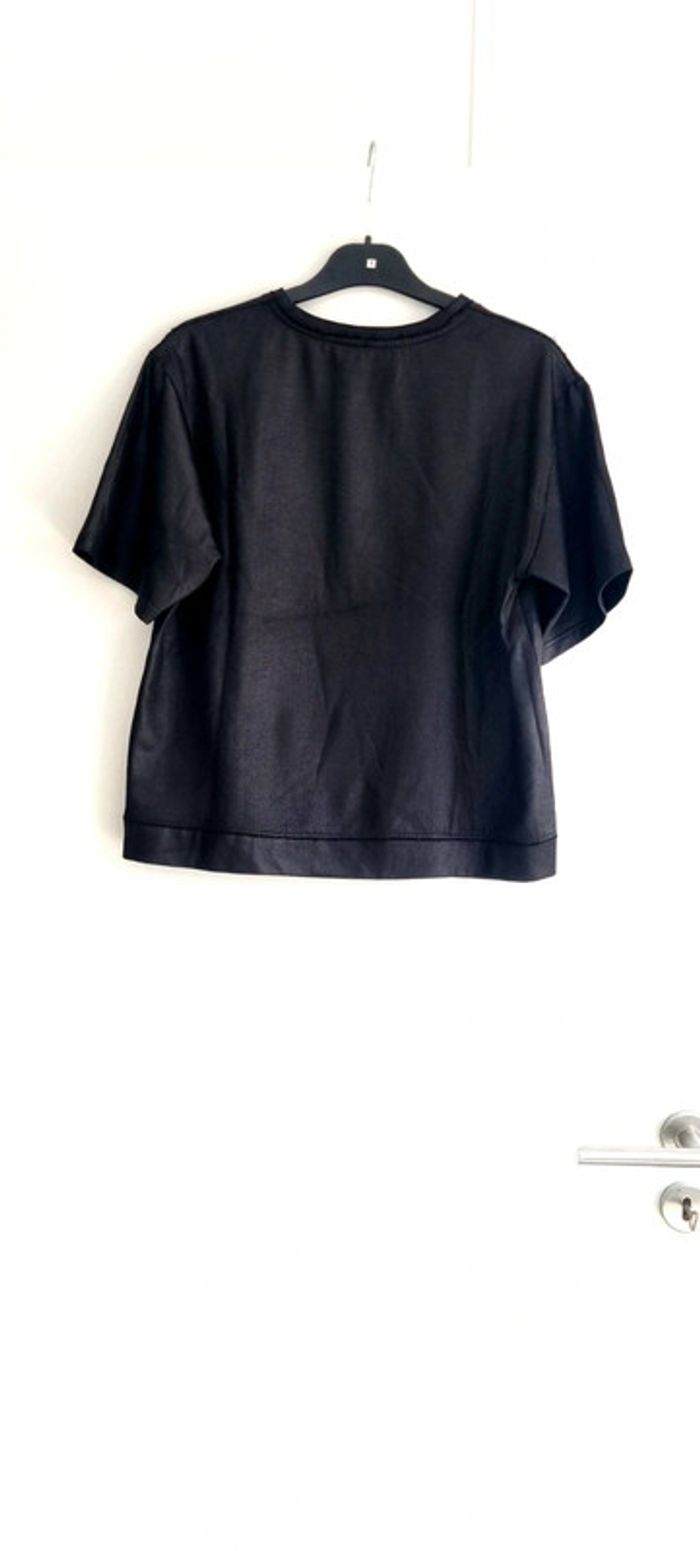 Tee-shirt noir sport the kooples taille M 38 très bon état - photo numéro 2