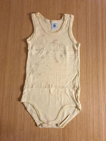 Body débardeur Petit Bateau 18 mois