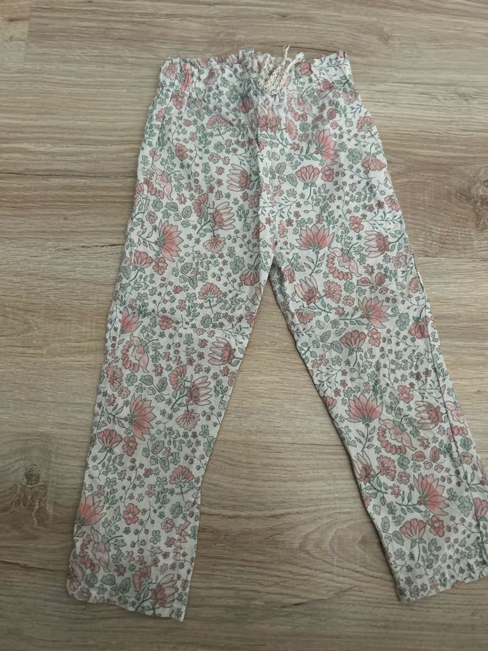 Pantalon fleurie