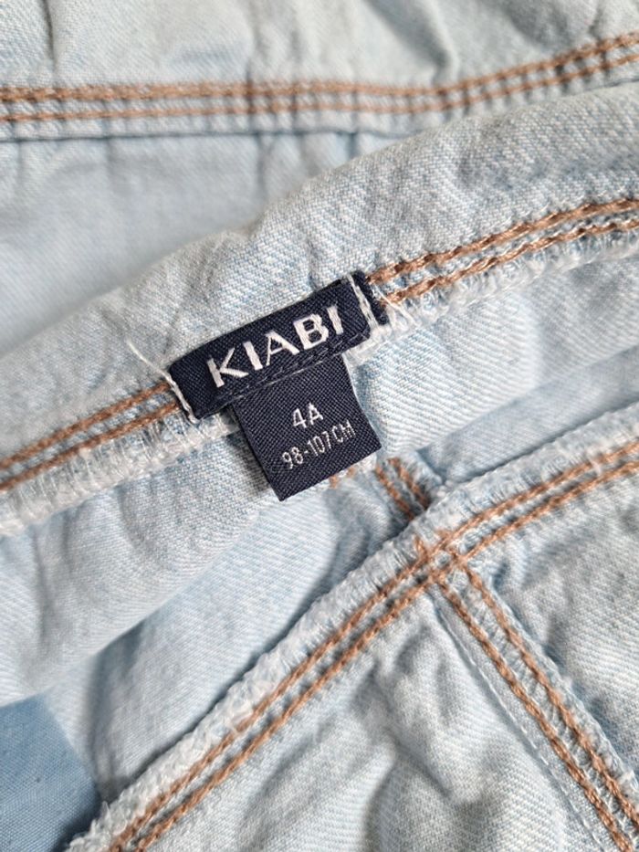 Salopette short jean - photo numéro 3