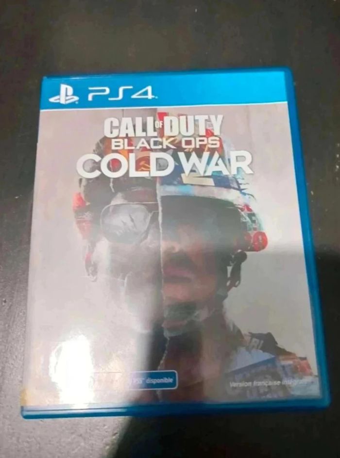 Jeux PS4 call  of duty  Black  ops cold  war