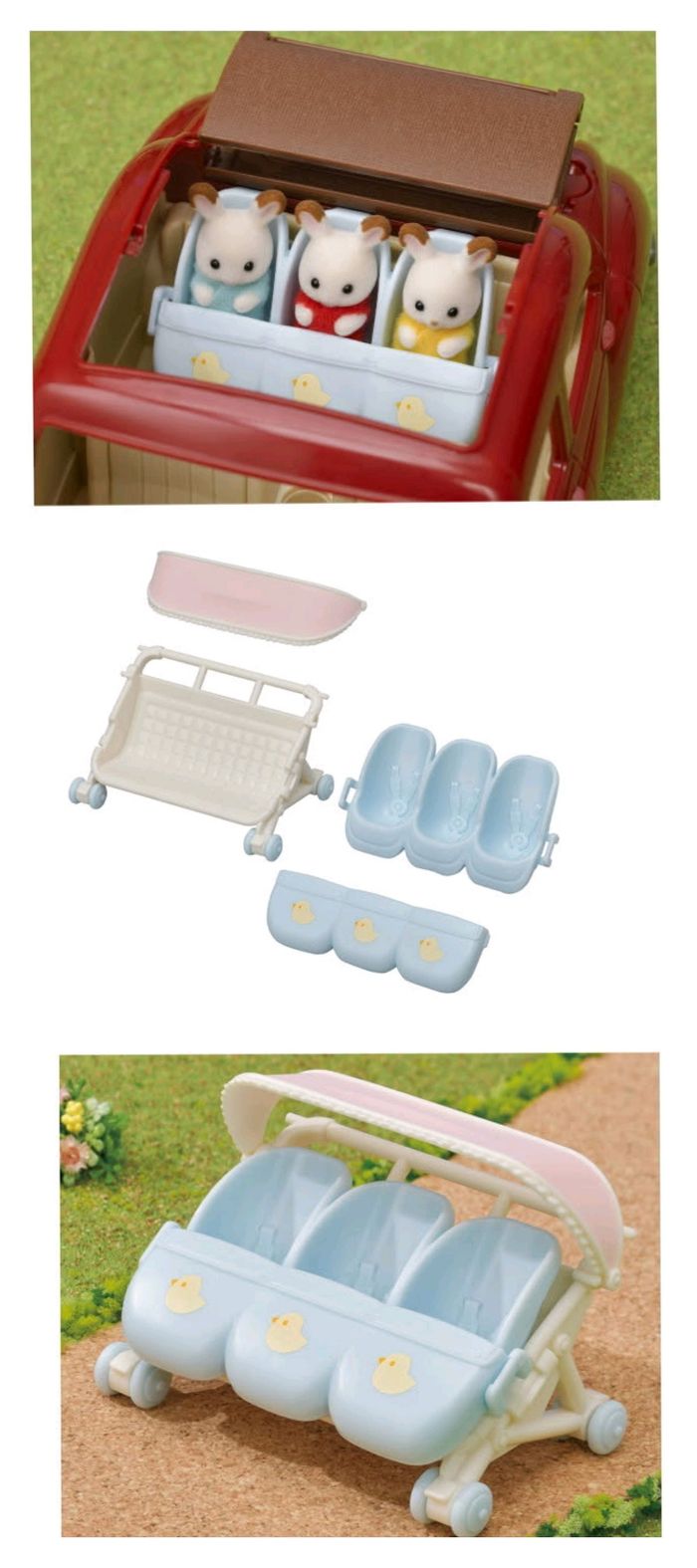 La poussette des triplés - photo numéro 2