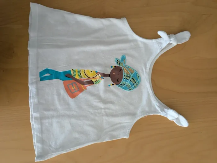 Lot de 3 tee shirts blanc taille 3 ans marque diverses - photo numéro 9