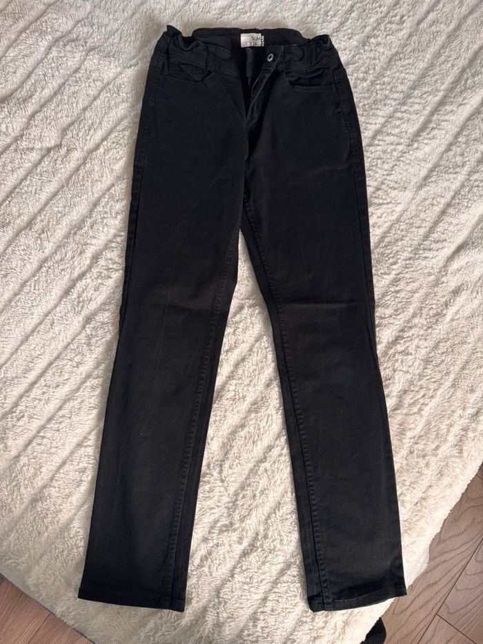 Jeans noir slim 12 ans - photo numéro 2