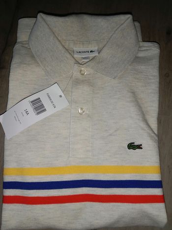 Polo Lacoste manches courtes 