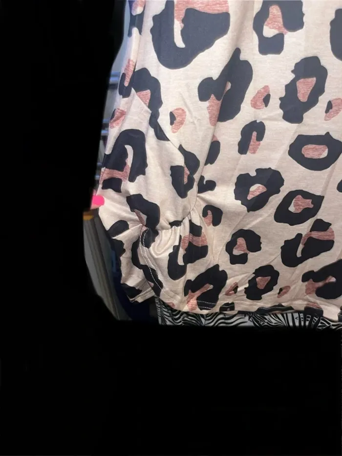 Robe tee-shirt Léopard - photo numéro 3