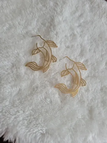 Boucles d'oreilles poissons